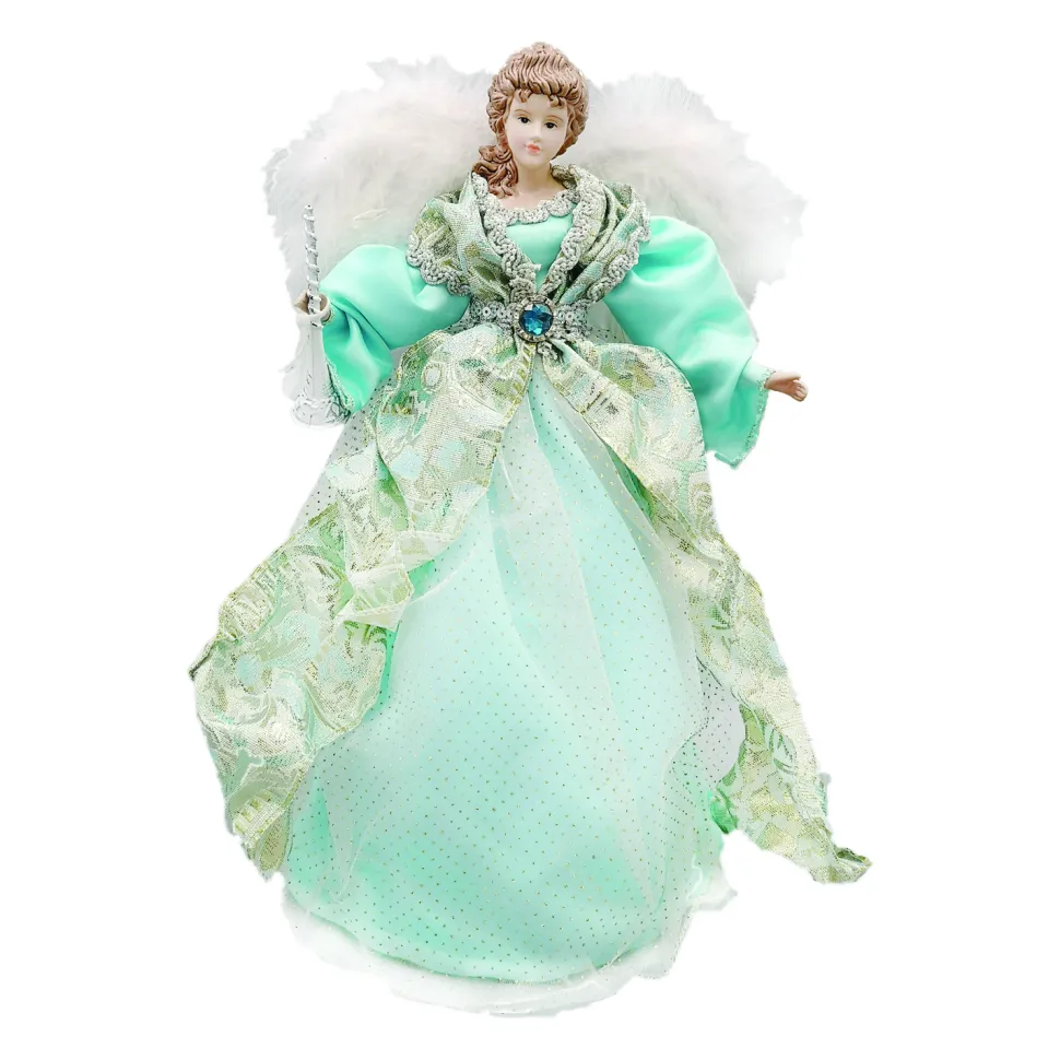 ANGEL TREE TOP 16″ BLUE/ AQUA