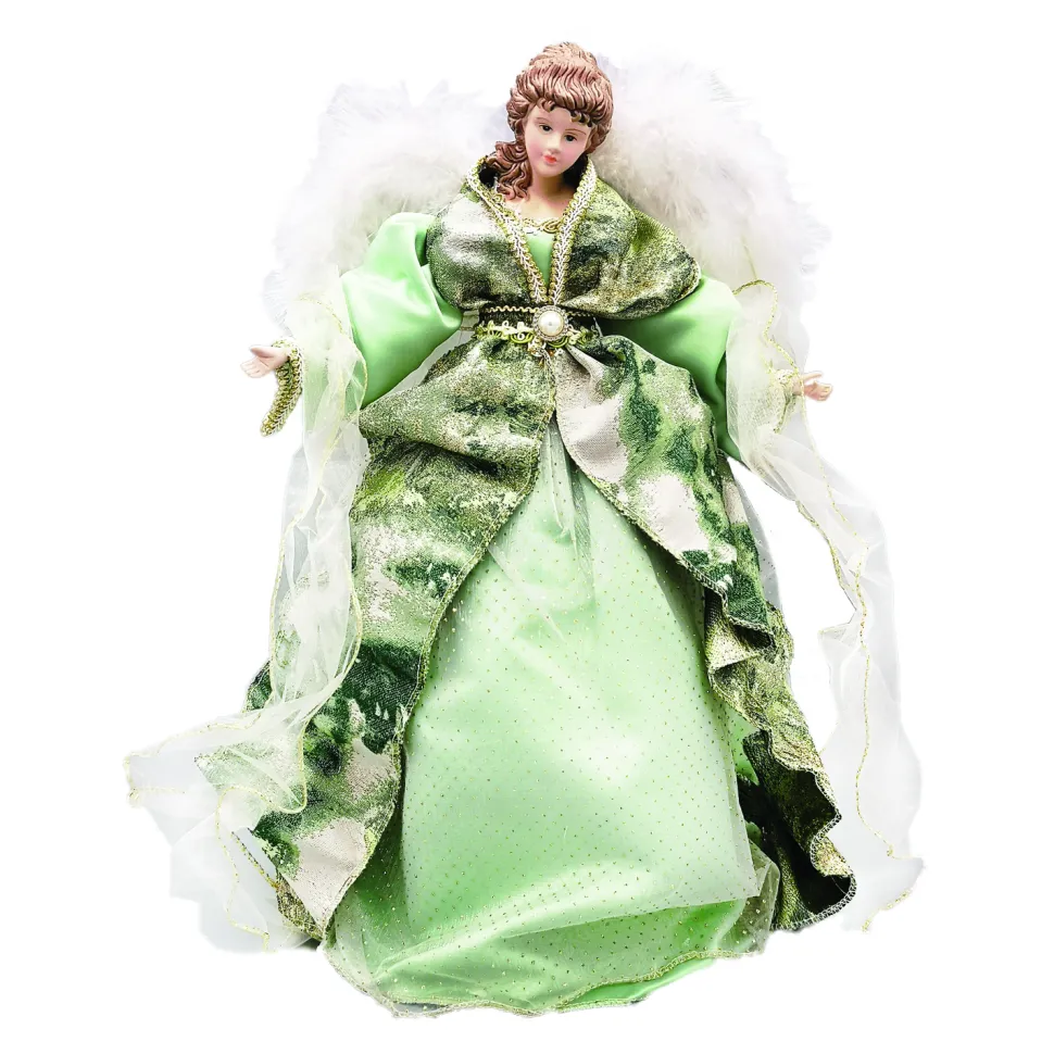 ANGEL TREE TOP 16″ MINT GREEN