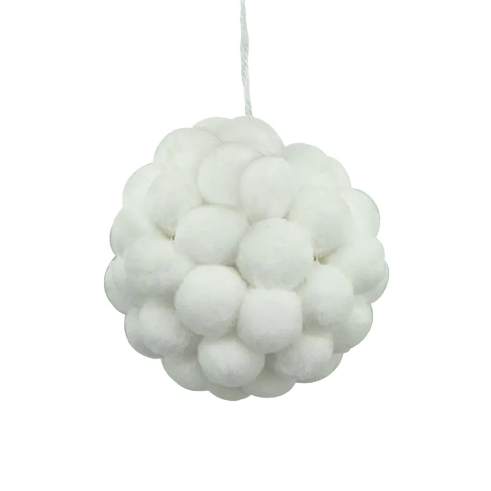 BALL COTTON BALLS 4″ WHITE