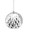 BALL DIAMOND CUT 100MM SHINY SILVER