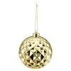 BALL DIAMOND CUT 120MM SHINY LIGHT GOLD