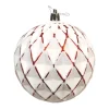 BALL DIAMOND LOOK 120MM WHITE/ RED
