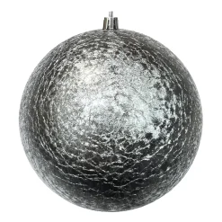 BALL EMBOSSED 100MM MATT GRAY