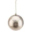 BALL EMBOSSED 100MM SHINY ROSE GOLD