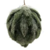 BALL FELT GREEN 3″ FROSTED LOOKED