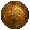 BALL GLITTER 120MM COPPER