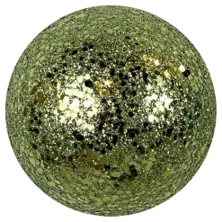 BALL GLITTER 120MM MINT GREEN