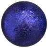 BALL GLITTER 100MM SAPPHIRE BLUE