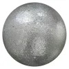 BALL GLITTER 150MM SILVER