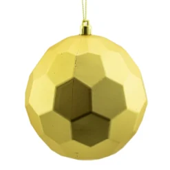 BALL HEX 120MM MATT LIGHT GOLD