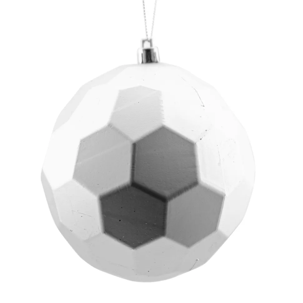 BALL HEX 120MM MATT SILVER