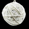 BALL NATURAL HEMP 5″ WHITE COTTON W/GLTR