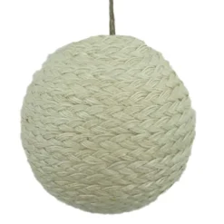 BALL NATURAL JUTE 5.5″ CREAM