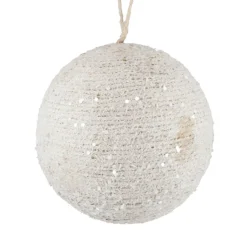 BALL NATURAL JUTE 6″ FROSTED