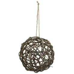 BALL NATURAL RATTAN 5″ BROWN