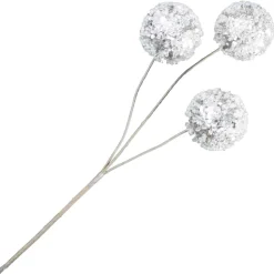 BALL PICK 13″X3 CHAMPAGNE W/ICE & GLITTER