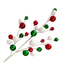 BALL SPRAY 31″X27 RED/ GREEN/ WHITE SHINY/ MATT