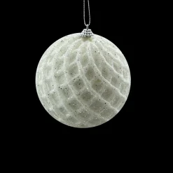 BALL WHITE 110MMW/NETTING & GLTR.