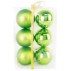 BALLS BOXED 6PC 80MM CHARTREUSE SHINY /MATT