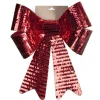 BOW RED SEQUIN 14″ X 20″