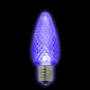 BULB LED REPL O/D SMD C9 PURPLE (3 LED) DIMMABLE
