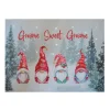 CANVAS 16″X12″ 30 FIBERS “GNOME SWEET GNOME” W/TIMER