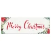 CANVAS 24″x8″ LIGHT UP “MERRY CHRISTMAS” 30PCS LED FIBERS+6/18TIMER