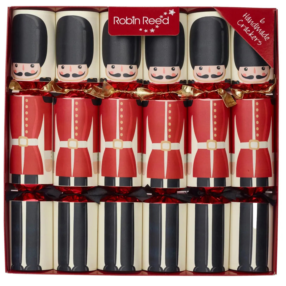 CHRISTMAS CRACKER PREMIUM 6PCx12″ LONDON GUARDS WITH PICCADILLY GIFT INSIDE