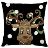 CUSHION DECORATIVE 16″x16″ – REINDEER