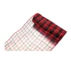 DECOR MESH 10.5″X10 YDS CHK RED/BLACK CHECKERD