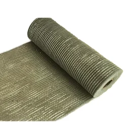DECOR MESH 10x10 YDS SP SAGE GREEN W/ GREEN METALLIC