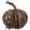FALL RATTAN PUMPKIN 140MM NATURAL /BROWN