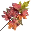 FALL SPRAY 16″ MAPLE LEAF ORANGE/MULTI