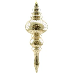 FINIAL 306MM/14″ MERCURY FINISH CHAMPAGNE