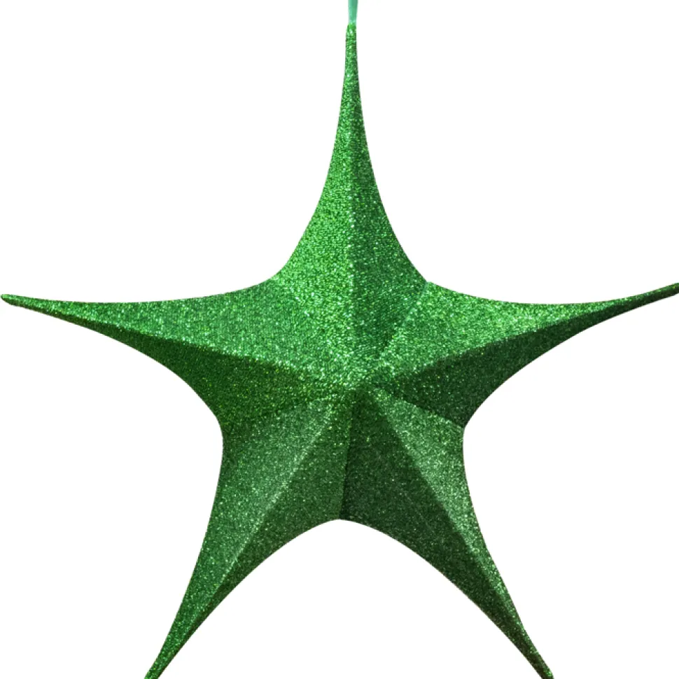 FOLDING SHIMMER STAR 43″ GREEN