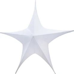 FOLDING SHIMMER STAR 59″ WHITE
