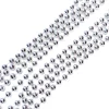 GARLAND BEAD 10MM 108″/9FT (2.7M) SILVER