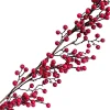 GARLAND BERRY 72″ SHINY RED