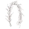 GARLAND BERRY 60″ WHITE SNOW BERRY