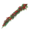 GARLAND GRN 48″ RED CLUSTER BERRY W/ PINE & CONES