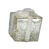 GLASS GIFT BOX TABLE DECOR 4 GOLD MERCURY FINISH W/ BOW
