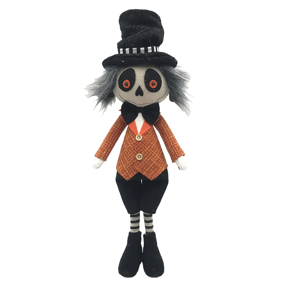 HALLOWEEN GHOST BOY STANDING 19″ BLACK/MULTI