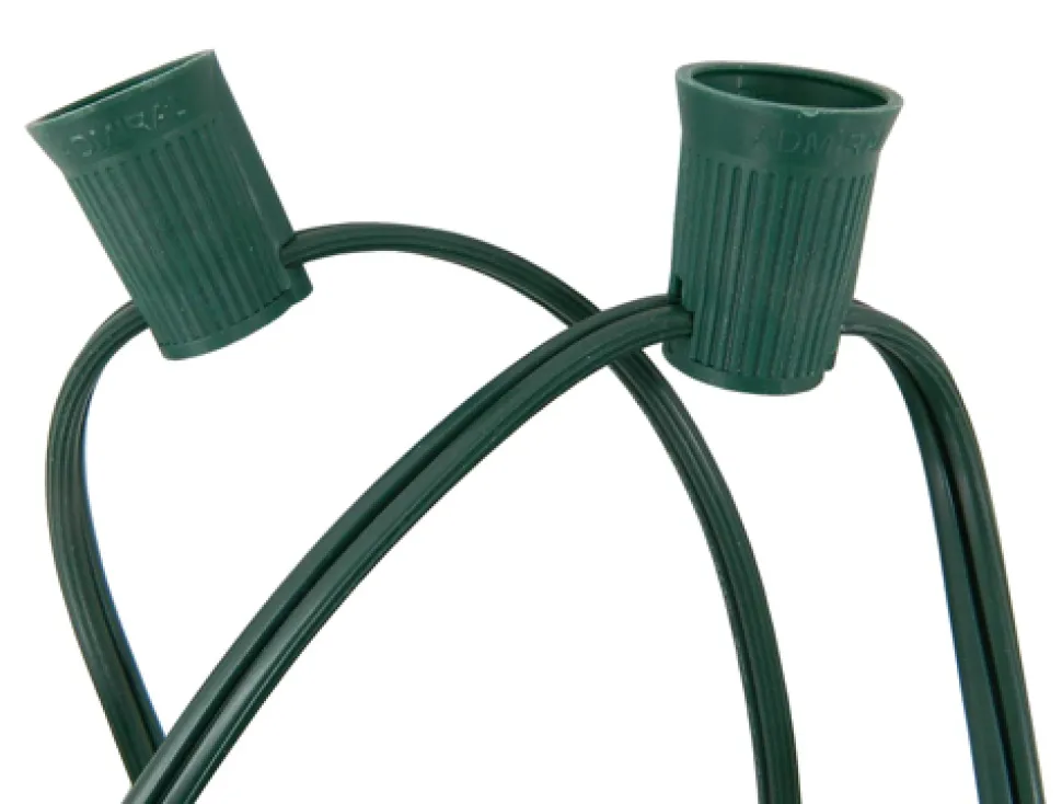 LIGHT CORD GREEN C9 X 1000′ 12″ SPACING