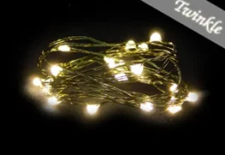 LIGHT LED I/D MICRO DOT 18L 6FT B/O TWK. WARM WHITE W/TIMER