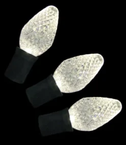 LIGHT LED O/D C7 FACETED 25L WARM WHITE