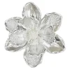 MAGNOLIA HEAD SILVER 8.5″ METALLIC W/ CLIP