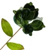 MAGNOLIA STEM GREEN 7″ HEAD METALLIC W/GLITTER TRIM