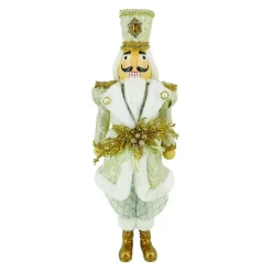 NUTCRACKER STANDING IVORY/GOLD 24″