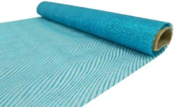 ORGANZA 14″ X 5 M BLUE (LIGHT) GLITTER