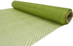 ORGANZA 14″ X 5 M CHARTREUSE GLITTER
